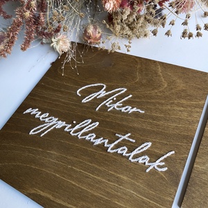 Páros táblák - esküvő - dekoráció - tábla & jelzés - Meska.hu