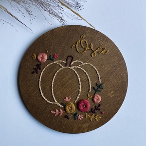 Ősz, Otthon & Életmód, Dekoráció, Kép & Falikép, Táblakép, Hímzés, MESKA