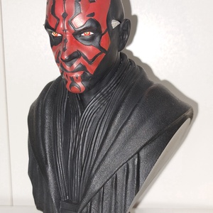 Star Wars Darth Maul mellszobor/figura - művészet - makett, modell - Meska.hu