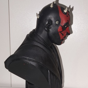 Star Wars Darth Maul mellszobor/figura - művészet - makett, modell - Meska.hu