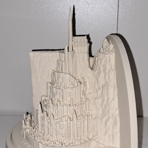 Minath Tiris Gyűrűk Ura könyvtámasz/szobor - otthon & életmód - dekoráció - asztal és polc dekoráció - könyvszobor - Meska.hu