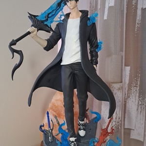 Solo Leveling anime Jinwoo szobor/figura - művészet - makett, modell - Meska.hu