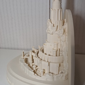 Barad Dur-Sauron erődje Gyűrűk Ura könyvtámasz/szobor - otthon & életmód - dekoráció - asztal és polc dekoráció - könyvszobor - Meska.hu