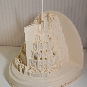 Minath Tiris Gyűrűk Ura könyvtámasz/szobor - otthon & életmód - dekoráció - asztal és polc dekoráció - könyvszobor - Meska.hu