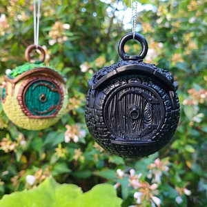 Gyűrűk Ura Hobbit házikó dísz, karácsonyfadísz - Meska.hu