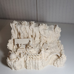 Gyűrűk Ura Hobbit Rivendell Völgyzugoly könyvtámasz, asztaldísz - otthon & életmód - dekoráció - asztal és polc dekoráció - könyvtámasz - Meska.hu