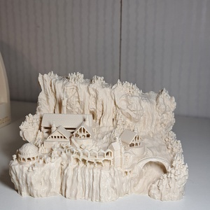 Gyűrűk Ura Hobbit Rivendell Völgyzugoly könyvtámasz, asztaldísz - otthon & életmód - dekoráció - asztal és polc dekoráció - könyvtámasz - Meska.hu