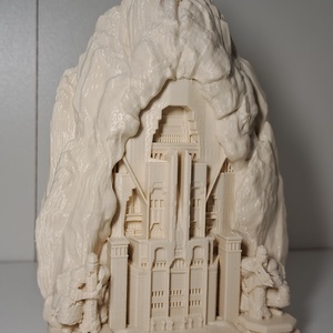 Gyűrűk Ura Hobbit Erebor könyvtámasz, asztaldísz - otthon & életmód - dekoráció - asztal és polc dekoráció - könyvtámasz - Meska.hu