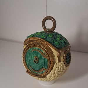 Gyűrűk Ura Hobbit házikó dísz, karácsonyfadísz - Meska.hu