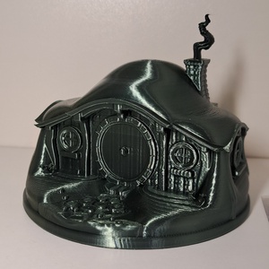 Gyűrűk Ura Hobbit házikó könyvtámasz, asztaldísz - otthon & életmód - dekoráció - asztal és polc dekoráció - könyvtámasz - Meska.hu