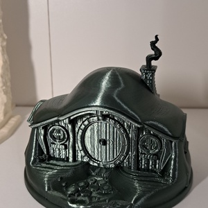 Gyűrűk Ura Hobbit házikó könyvtámasz, asztaldísz - otthon & életmód - dekoráció - asztal és polc dekoráció - könyvtámasz - Meska.hu