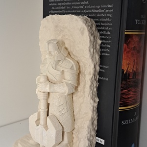 Gyűrűk Ura Hobbit törp őr könyvtámasz, asztaldísz, Otthon & Életmód, Dekoráció, Asztal és polc dekoráció, Könyvtámasz, Mindenmás, MESKA