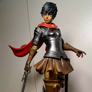 Berserk anime Casca szobor/figura, Művészet, Makett, modell, Festett tárgyak, MESKA