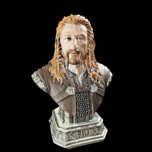 Gyűrűk Ura Hobbit Fili a törp mellszobor, Otthon & Életmód, Dekoráció, Asztal és polc dekoráció, Könyvszobor, Mindenmás, MESKA