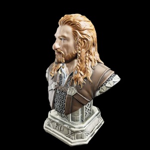 Gyűrűk Ura Hobbit Fili a törp mellszobor - otthon & életmód - dekoráció - asztal és polc dekoráció - könyvszobor - Meska.hu