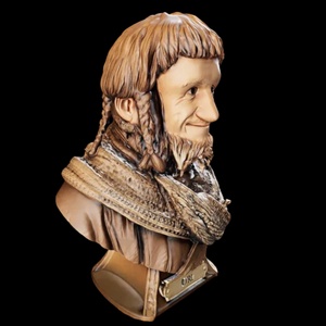 Gyűrűk Ura Hobbit Ori a törp mellszobor, Otthon & Életmód, Dekoráció, Asztal és polc dekoráció, Könyvszobor, Mindenmás, MESKA