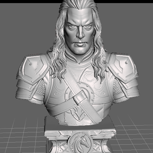 Gyűrűk Ura Hobbit Eomer mellszobor, Otthon & Életmód, Dekoráció, Asztal és polc dekoráció, Könyvszobor, Mindenmás, MESKA