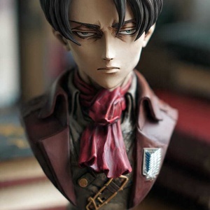 Attack on Titan Levi Ackermann mellszobor, Otthon & Életmód, Dekoráció, Asztal és polc dekoráció, Könyvszobor, Mindenmás, MESKA