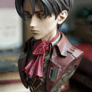 Attack on Titan Levi Ackermann mellszobor - otthon & életmód - dekoráció - asztal és polc dekoráció - könyvszobor - Meska.hu