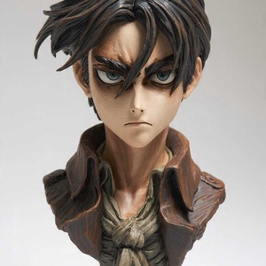 Attack on Titan Eren Yeager mellszobor, Otthon & Életmód, Dekoráció, Asztal és polc dekoráció, Könyvszobor, Mindenmás, MESKA