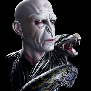 Harry Potter Voldemort mellszobor - otthon & életmód - dekoráció - asztal és polc dekoráció - könyvszobor - Meska.hu