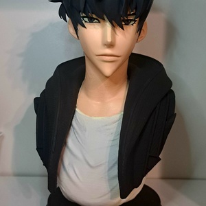 Solo Leveling Sung Jin Woo mellszobor/figura - művészet - makett, modell - Meska.hu
