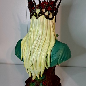Gyűrűk Ura Hobbit Thranduil király mellszobor - otthon & életmód - dekoráció - asztal és polc dekoráció - könyvszobor - Meska.hu