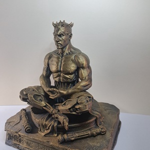 Star Wars Maul meditációs szobor/figura - művészet - makett, modell - Meska.hu