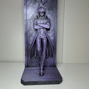 Solo Leveling Sung Jin Woo könyvtámasz/figura, asztaldísz - Meska.hu