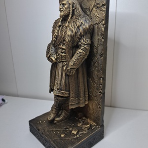 Thorin Oakenshield Hobbit törp könyvtámasz, asztaldísz - otthon & életmód - dekoráció - asztal és polc dekoráció - könyvtámasz - Meska.hu