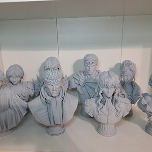 Berserk manga/anime mellszobor/figura, Otthon & Életmód, Dekoráció, Asztal és polc dekoráció, Könyvszobor, Festett tárgyak, MESKA