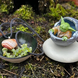 Baby Yoda/Grogu ékszertartó - ékszer - ékszertartó - ékszerdoboz - Meska.hu