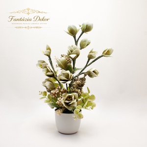 Letisztult elegancia természetes árnyalatokban � - otthon & életmód - dekoráció - asztal és polc dekoráció - asztaldísz - Meska.hu