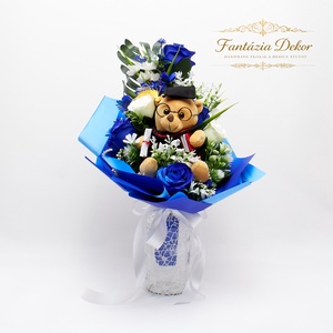 ��� Egy igazán különleges ajándék ballagásra . - otthon & életmód - virágdekoráció - virágok - virágcsokor - Meska.hu