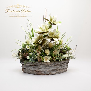  Rusztikus virágkompozíció � természetes elegancia otthonodba  - Meska.hu