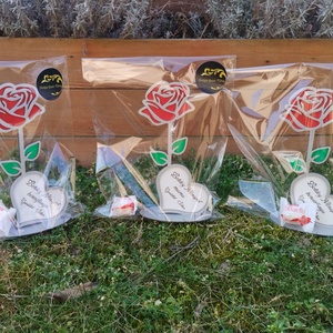 Örök rózsa - otthon & életmód - dekoráció - virágdísz és tartó - csokor & virágdísz - Meska.hu