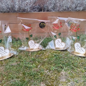 Örök rózsa - otthon & életmód - dekoráció - virágdísz és tartó - csokor & virágdísz - Meska.hu