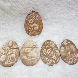 Húsvéti fa pénzátadó tojás � 3D hatású gravírozással - otthon & életmód - papír, írószer - ajándékozás kellékei - pénzátadó doboz - Meska.hu