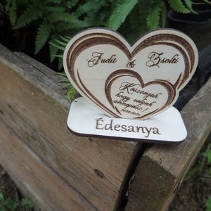 Esküvői köszönőajándék és ültető kártya egyben  - Meska.hu