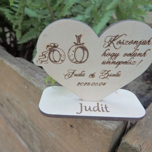 Esküvői köszönőajándék és ültető kártya egyben  - esküvő - emlék & ajándék - köszönőajándék - Meska.hu