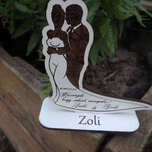 Esküvői köszönőajándék és ültető kártya egyben  - esküvő - emlék & ajándék - köszönőajándék - Meska.hu