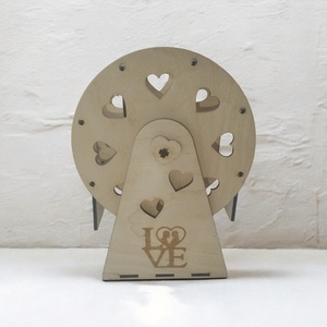 Valentin-napi fotókerék � forgatható, személyre szabható emlékdekoráció - otthon & életmód - papír, írószer - album & fotóalbum - Meska.hu