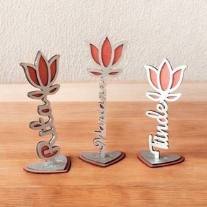 Örök tulipán � személyre szabható gravírozott dekor - Meska.hu