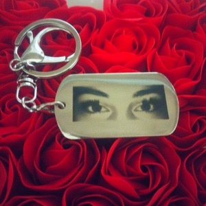 Egyedi gravírozott fém kulcstartó/nyaklánc - táska & tok - kulcstartó & táskadísz - kulcstartó - Meska.hu