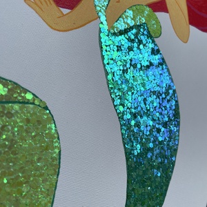 Ariel - Kézzel díszített vászonkép - művészet - festmény - festmény vegyes technika - Meska.hu