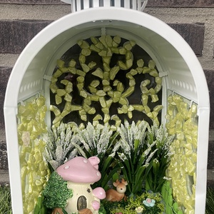 Mini Mesevilág Lámpásban, Otthon & Életmód, Dekoráció, Virágdísz és tartó, Cserép & Kaspó, Festett tárgyak, Mindenmás, MESKA