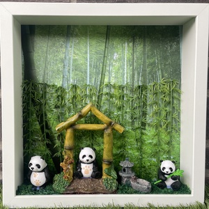 PandaZen  Mini Tündérkert a nyugalom jegyébe, Otthon & Életmód, Dekoráció, Fali és függő dekoráció, Falra akasztható dekor, Mindenmás, MESKA