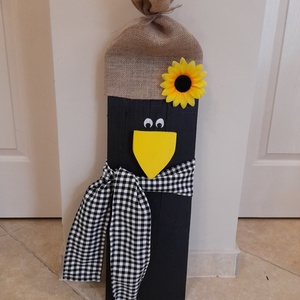 Őszi károgó 2., Kellékek & szerszámok, Dekorációs kellékek, Őszi dekor, Őszi dekortök, Famegmunkálás, MESKA