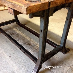 ipari stilusu loft asztal  AKCIOS!!!! -  - Meska.hu