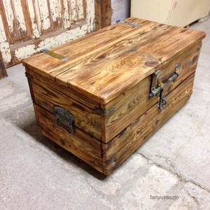 hajóláda markáns vasalattal  -  - Meska.hu